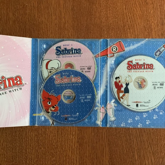 Sabrina The Teenage Witch Cartoon 3 DVD Set - Picture 3 of 3